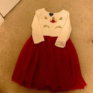 Girls Unicorn Dress. Size 7/8